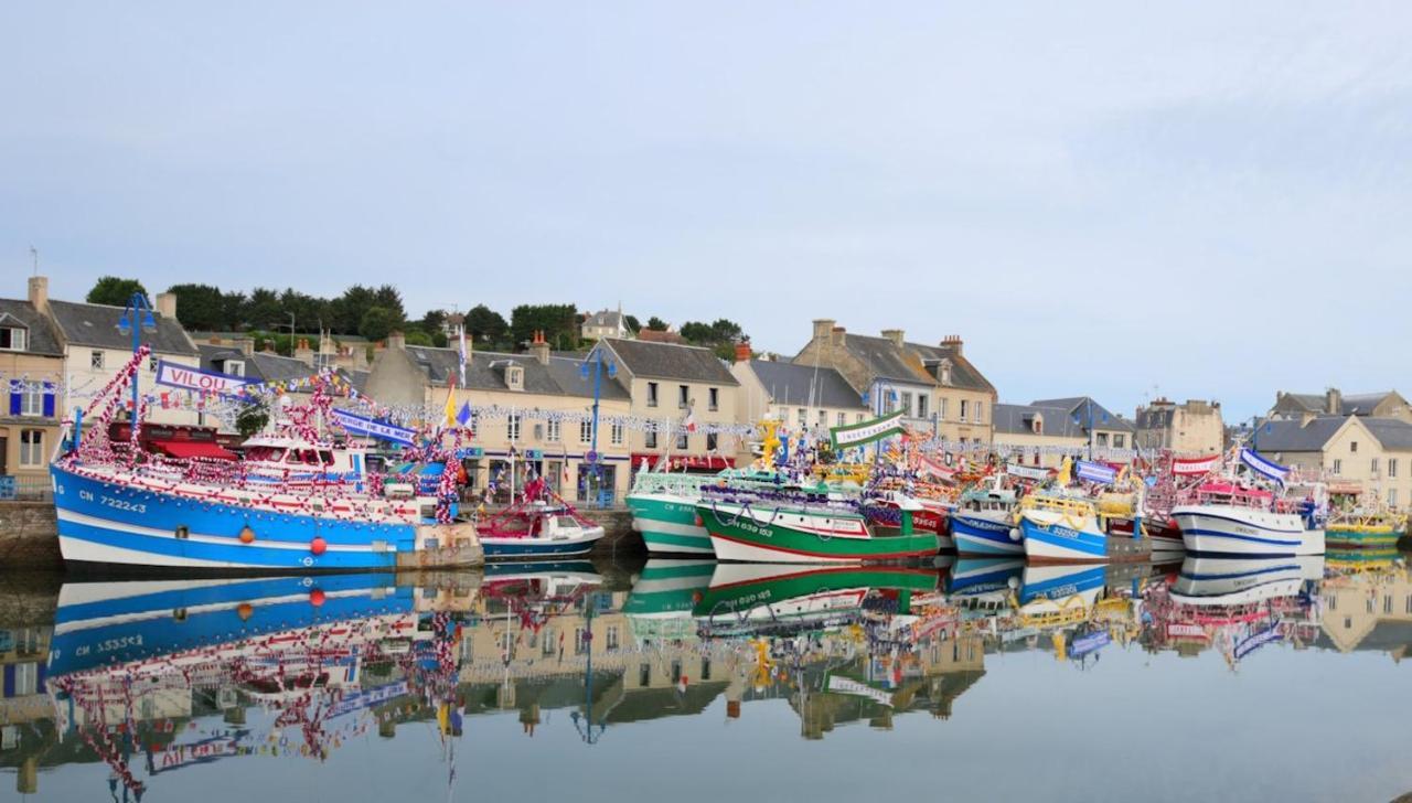 Roulage Ferme 18Eme Normandie Plage Longueville  Exterior photo